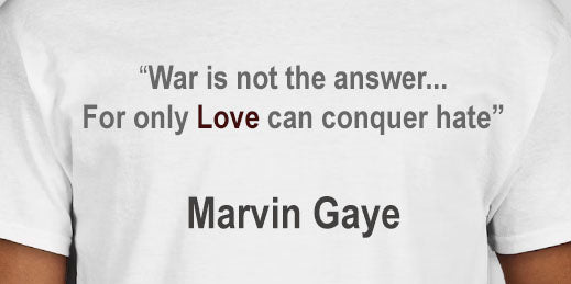 Marvin Gaye Quote T-Shirt - Timeless Words, Effortless Style